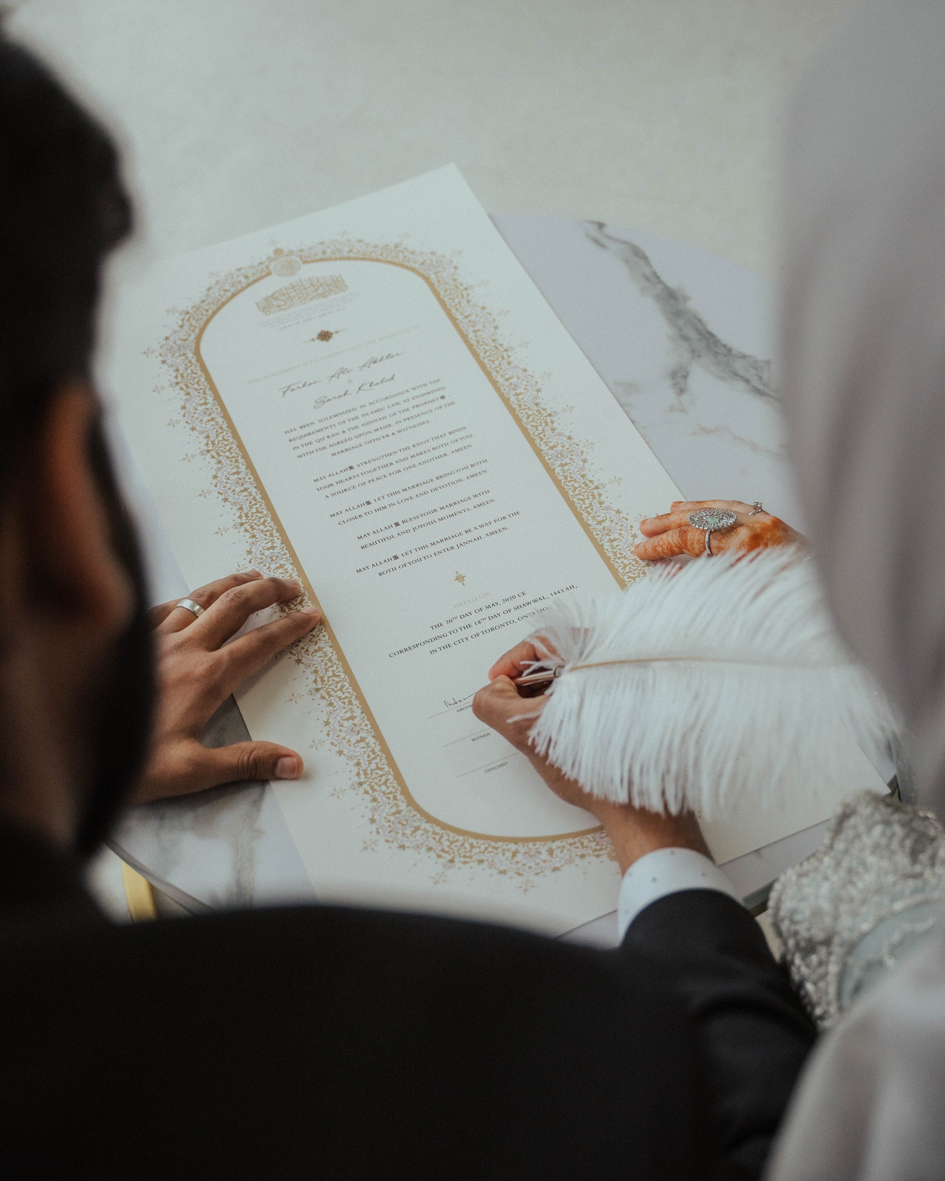 Nikkah, Nikkah Ceremony, Nikahnama, Nikkah Certificate, Islamic Marriage Certificate