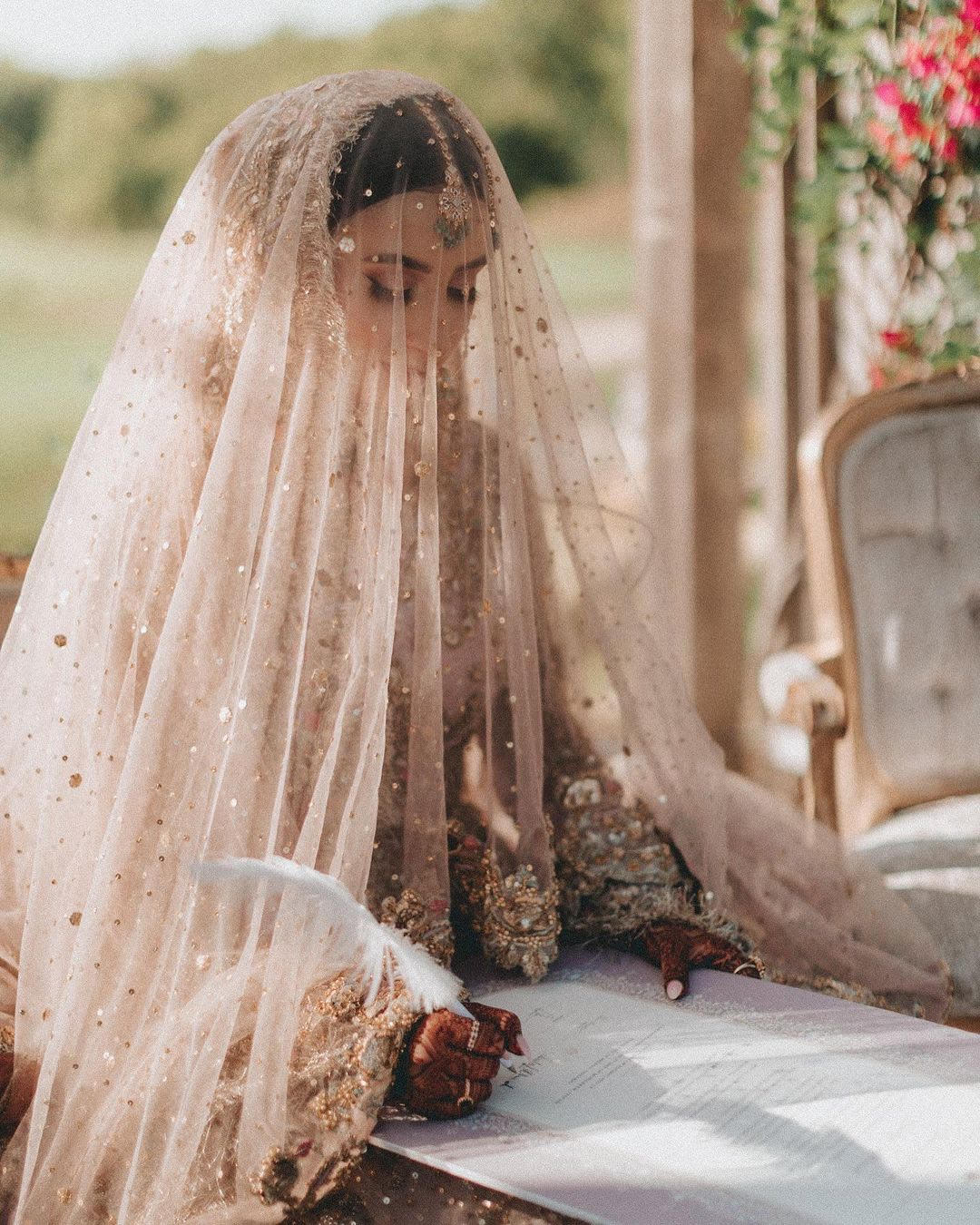 Raeesa Nikah Certificate: Lilac