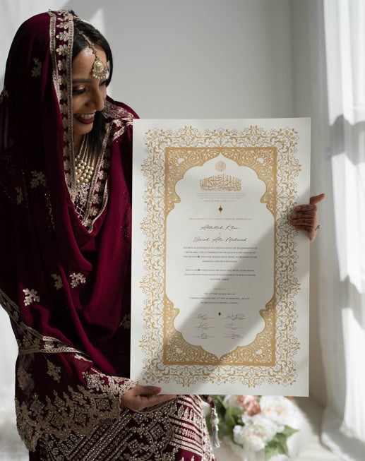 Shireen Nikah Certificate