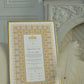 BUNDLE: Naseem Nikah Certificate - Frame + Pen