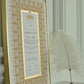 Naseem Nikah Certificate - Gold Embellished