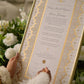 BUNDLE: Soraya Nikah Certificate Extended Gold Embellishment + Frame + Pen