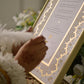 Soraya Nikah Certificate - Extended Gold Embellished