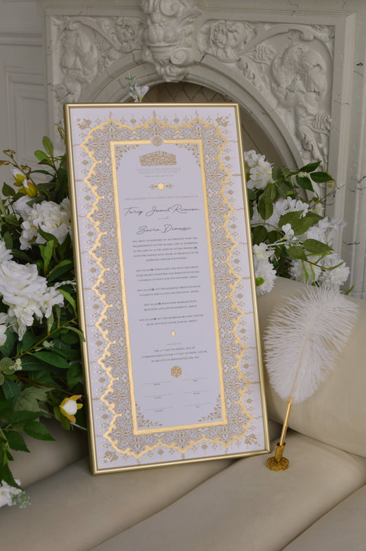 Nikah Certificate, Nikah Contract, Nikkahnama, Nikahnama