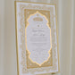 nikah certificate, nikah contract, nikkah certificate, nikkah contract, nikahnama, nikkahnama, katbkitab certificate, gold frame, islamic marriage certificate, muslim wedding contract
