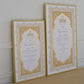 nikah certificate, nikah contract, nikkah certificate, nikkah contract, nikahnama, nikkahnama, katbkitab certificate, gold frame, islamic marriage certificate, muslim wedding contract