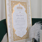 BUNDLE: Shireen Nikah Certificate Gold Embellishment + Frame + Pen