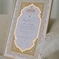 BUNDLE: Shireen Nikah Certificate Gold Embellishment + Frame + Pen