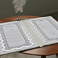 White Chain Nikah Certificate Folder Set