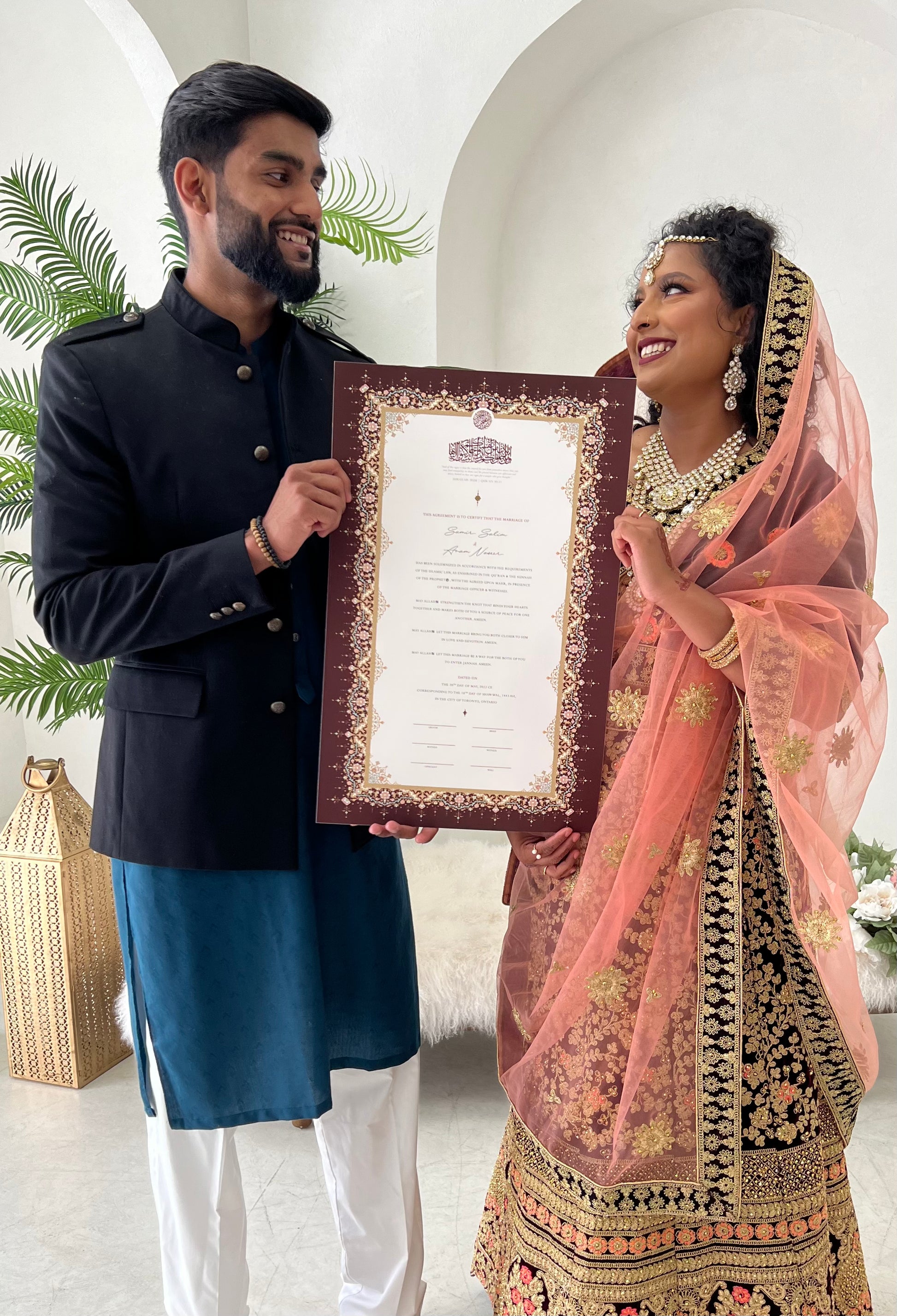 Nikkah, Nikkah Ceremony, Nikahnama, Nikkah Certificate, Islamic Marriage Certificate